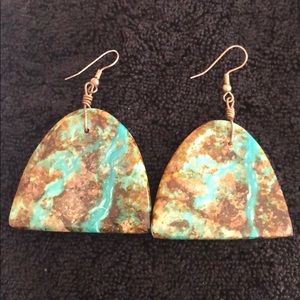 Turquoise earrings